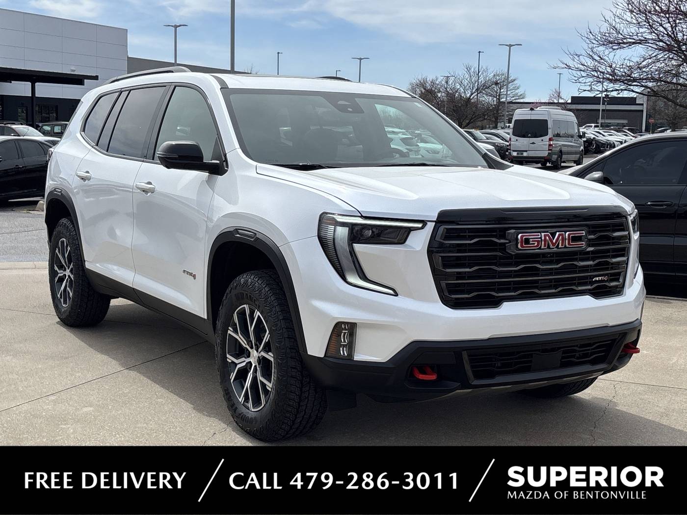 2024 GMC Acadia AT4 — SUV — 3,253 mi — Bentonville, AR