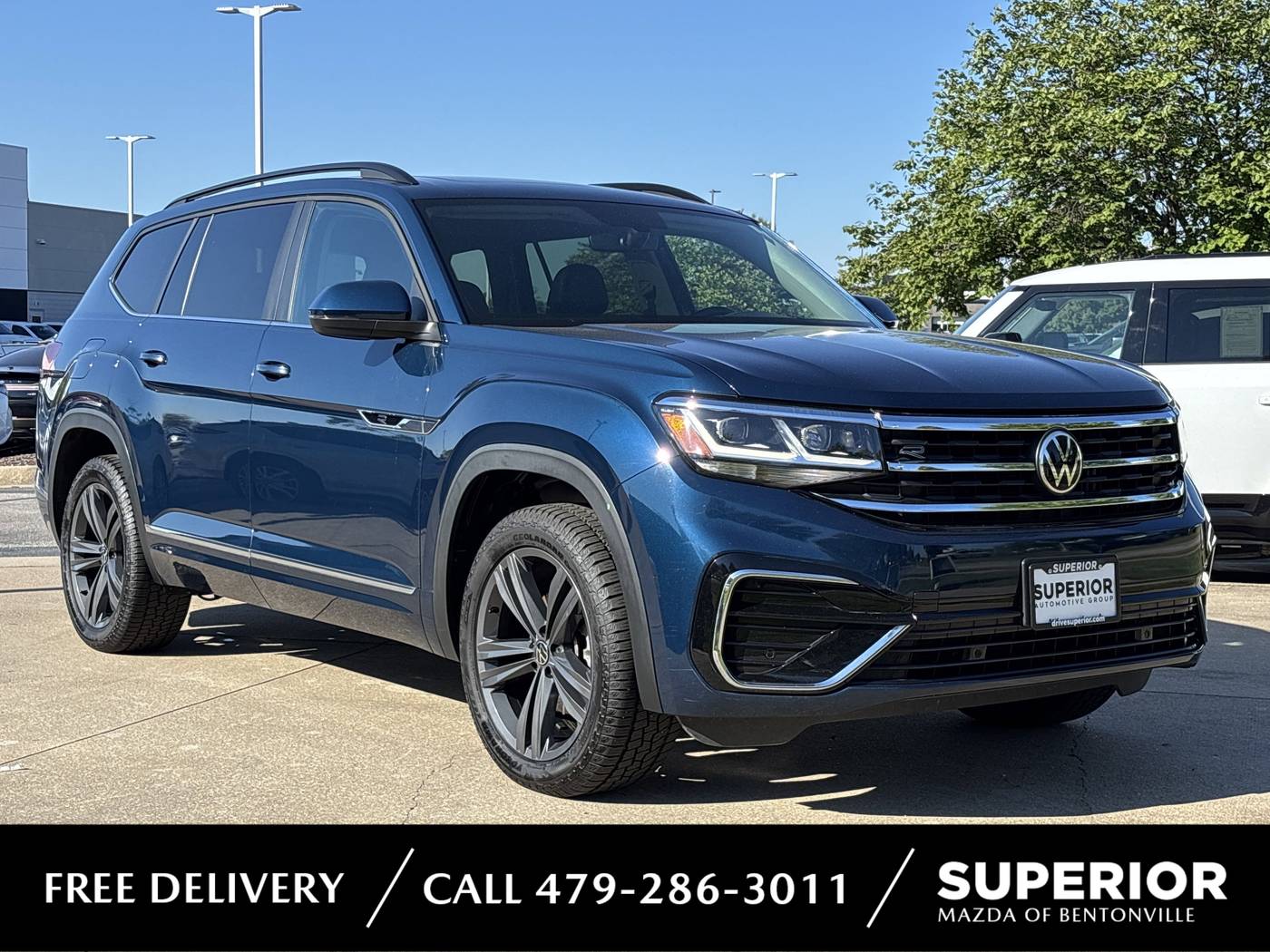 2021 Volkswagen Atlas SE with Technology R-Line — SUV — 44,583 mi — Bentonville, AR
