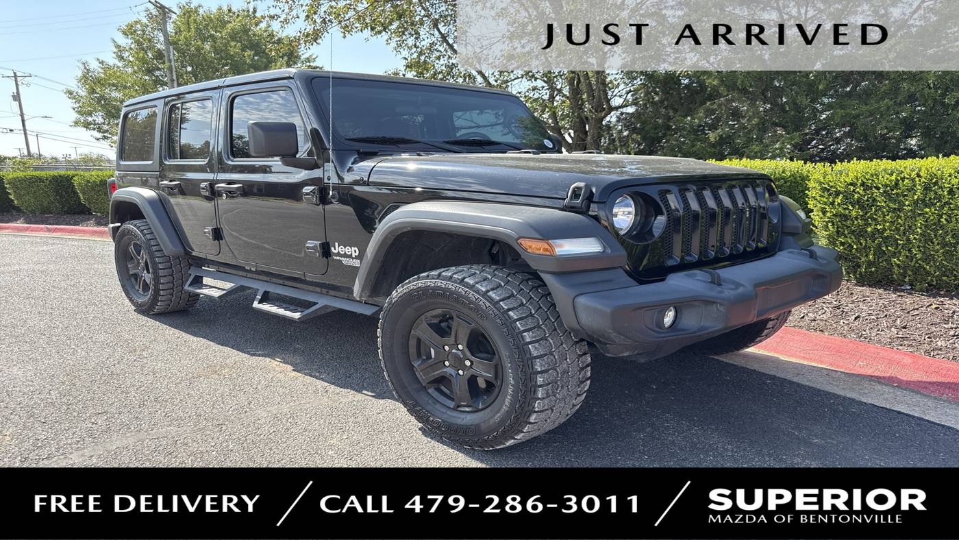 2020 Jeep Wrangler Sport S — SUV — 53,425 mi — Bentonville, AR