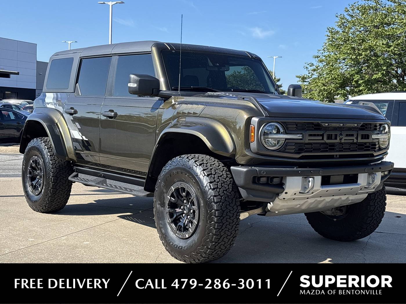 2024 Ford Bronco Raptor — SUV — 18,248 mi — Bentonville, AR