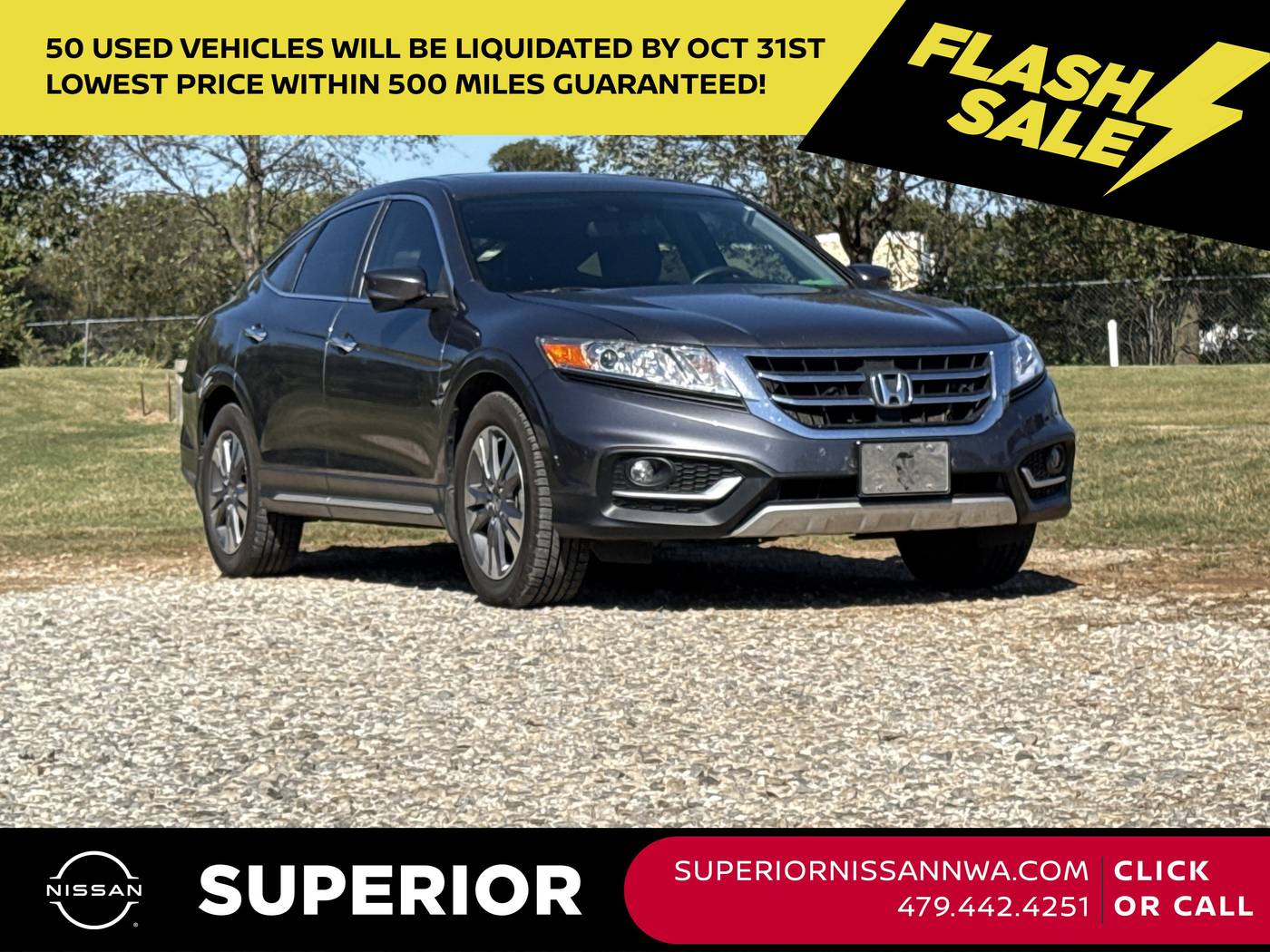2015 Honda Crosstour EX-L V6 — Wagon — 65,981 mi — Fayetteville, AR