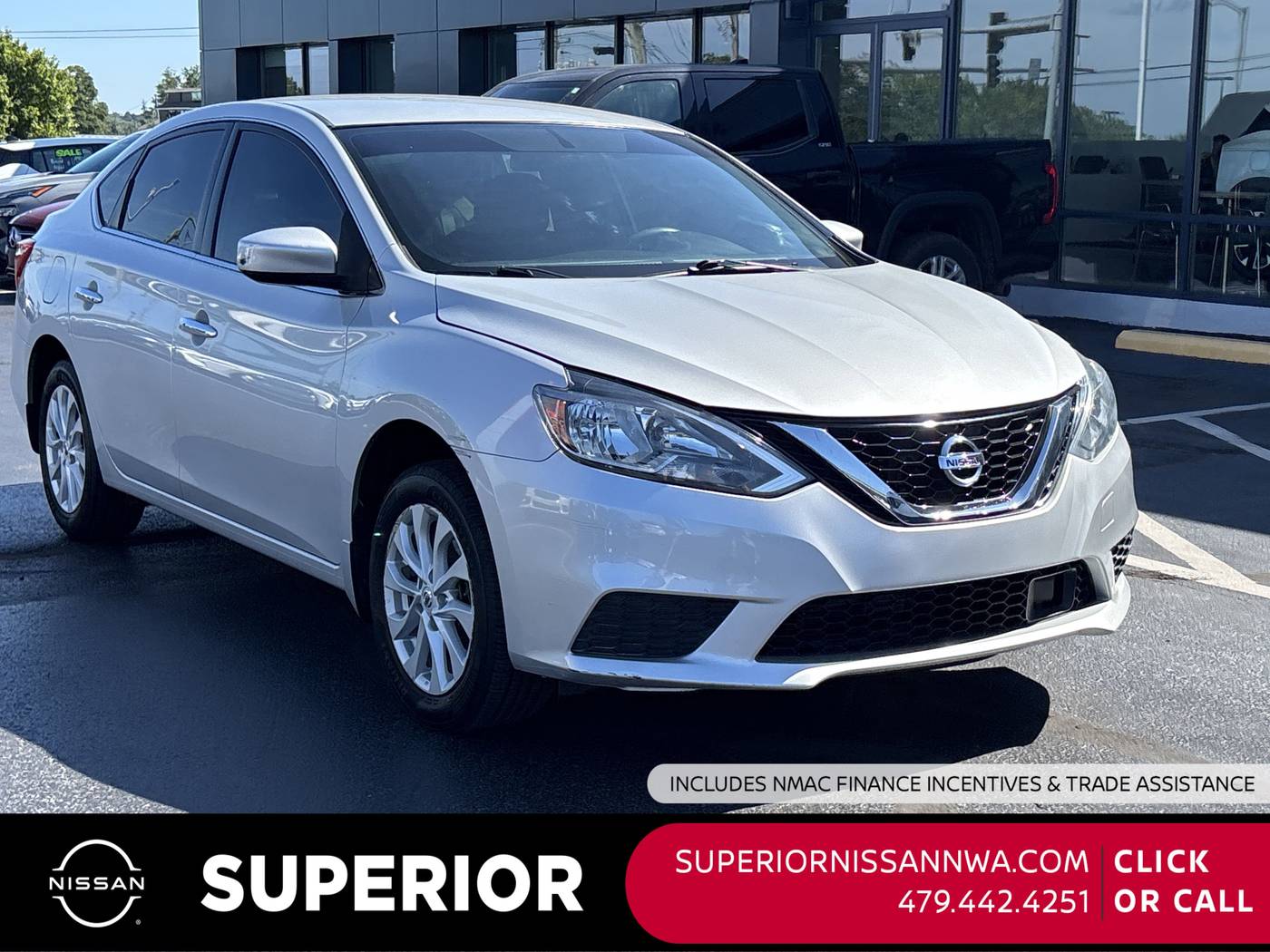 2019 Nissan Sentra SV — Sedan — 64,026 mi — Fayetteville, AR