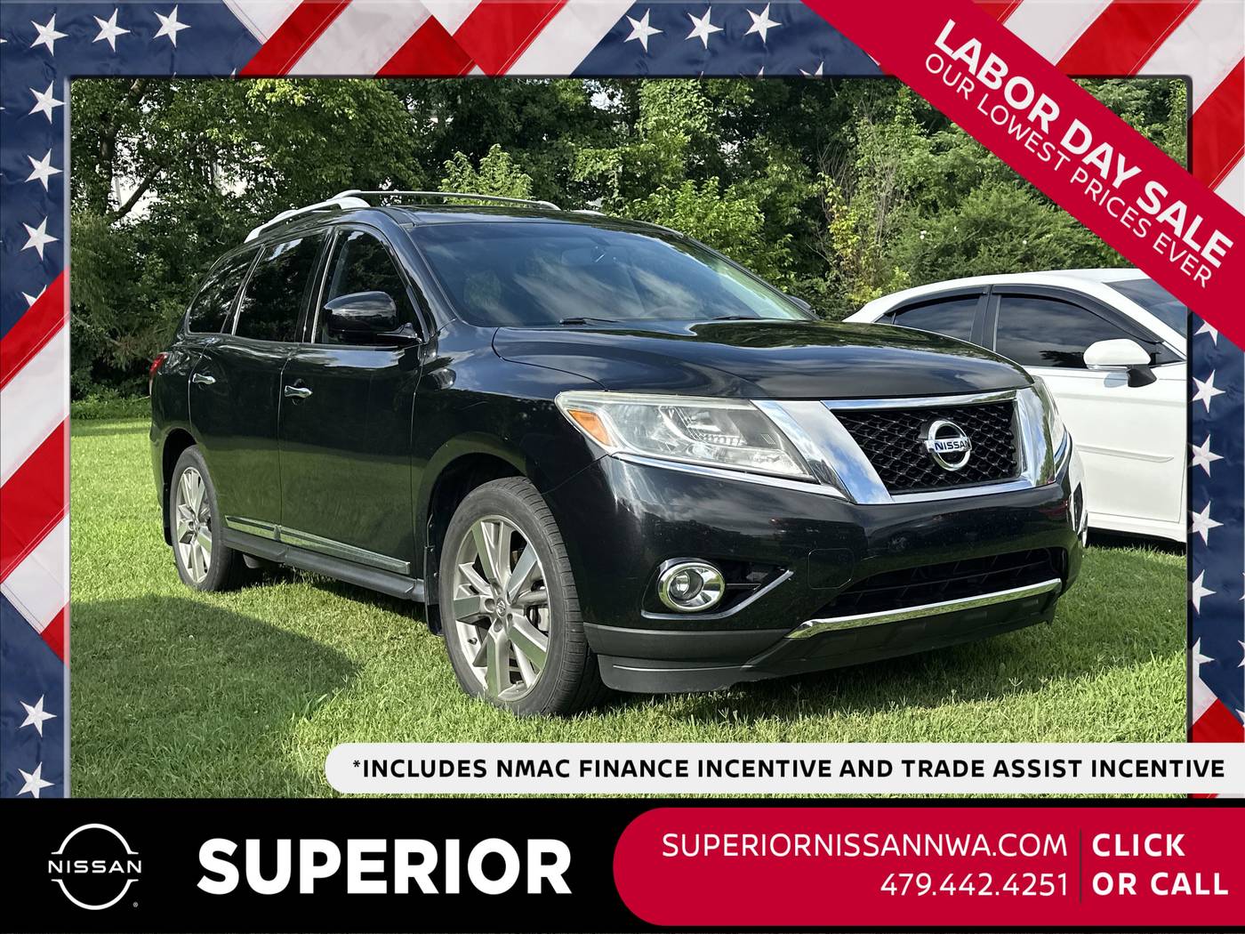 2014 Nissan Pathfinder Platinum — SUV — 108,138 mi — Fayetteville, AR