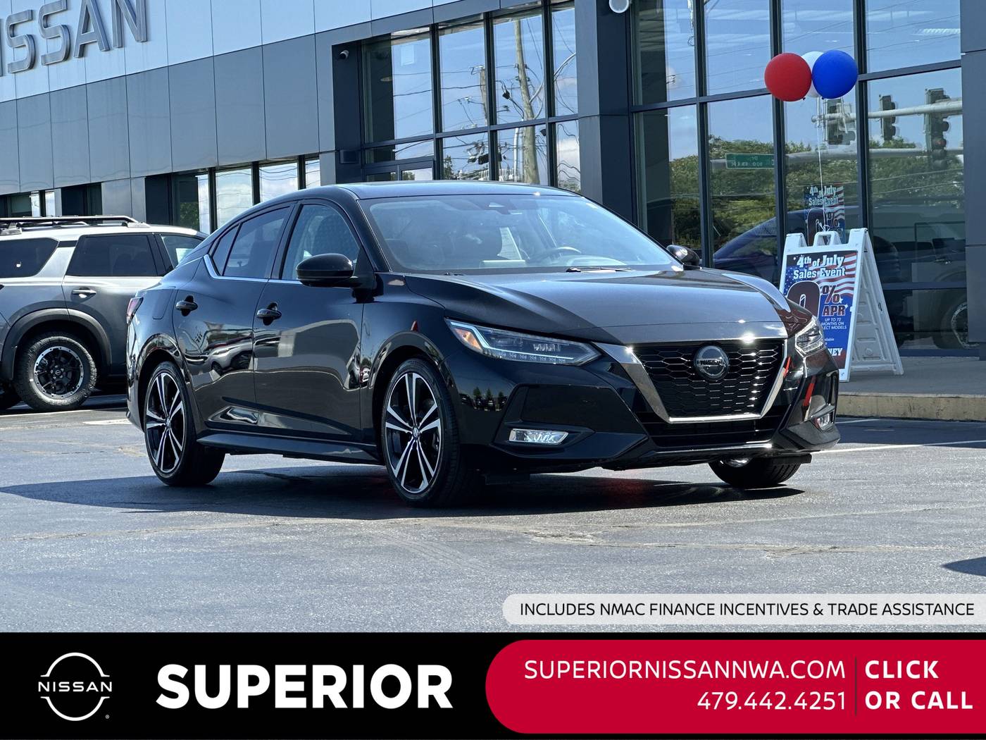 2023 Nissan Sentra SR — Sedan — 27,926 mi — Fayetteville, AR