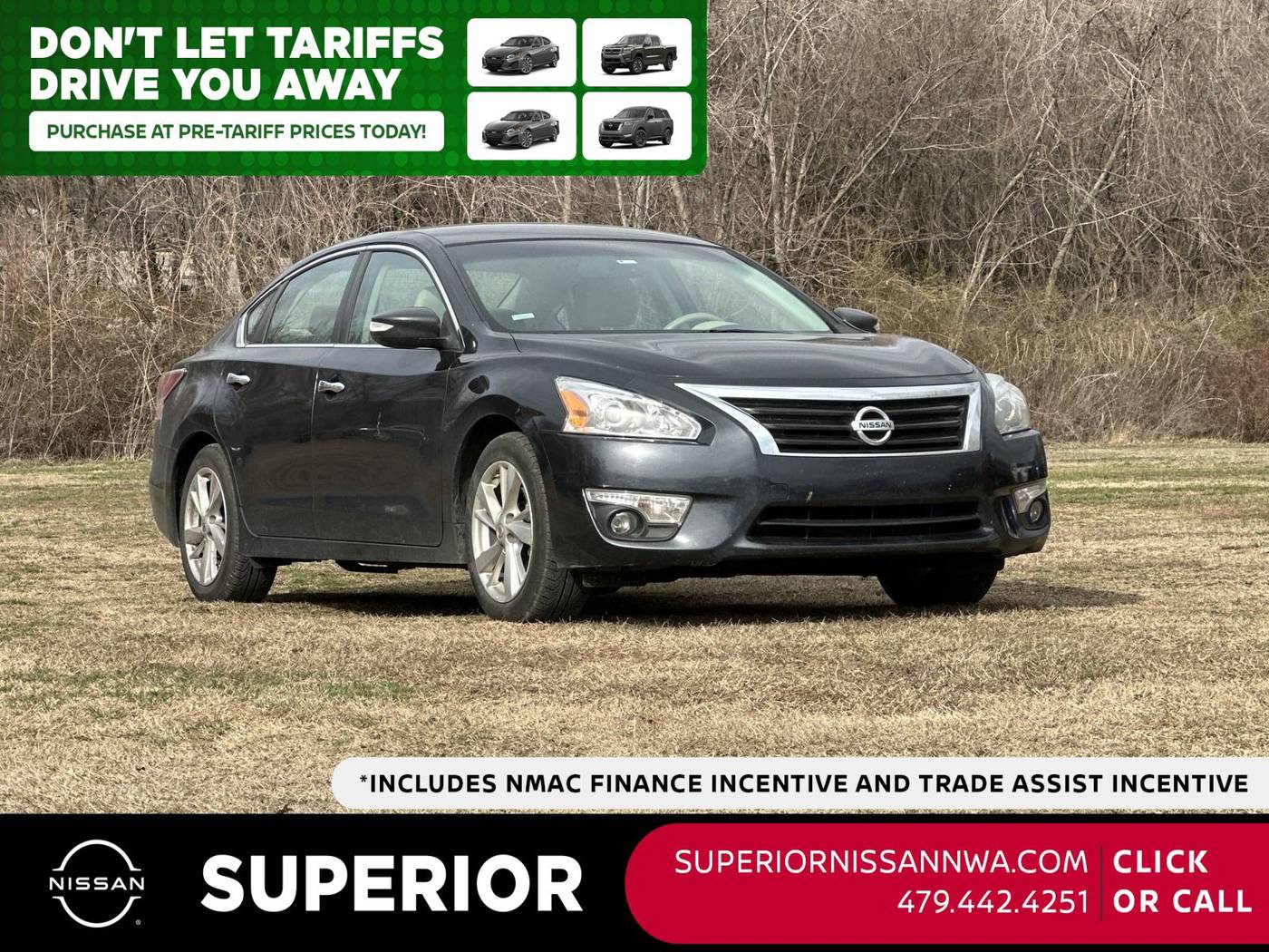 2015 Nissan Altima 2.5 SL — Sedan — 82,357 mi — Fayetteville, AR