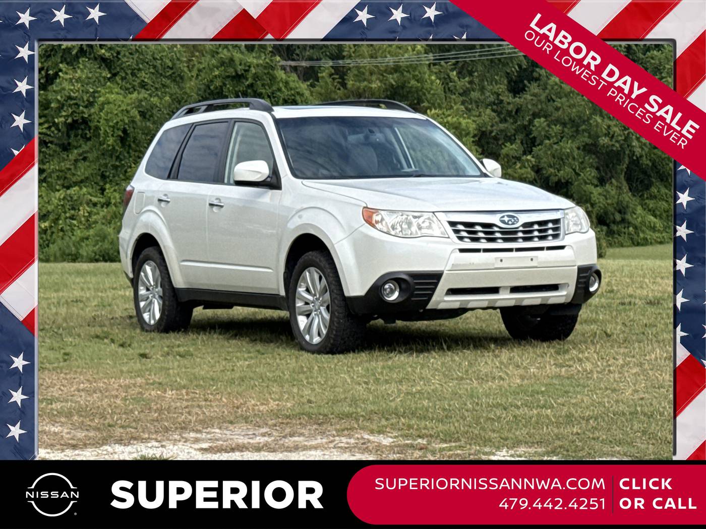 2013 Subaru Forester 2.5X Limited — SUV — 89,767 mi — Fayetteville, AR