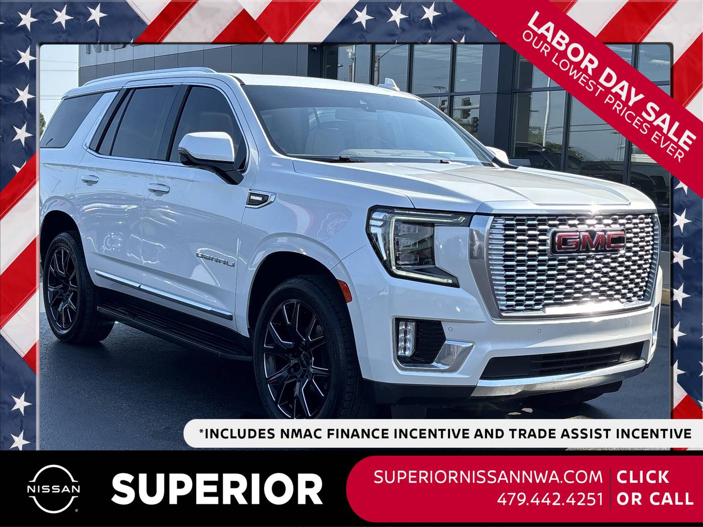 2022 GMC Yukon Denali — SUV — 58,959 mi — Fayetteville, AR