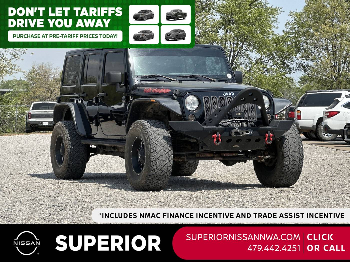 2011 Jeep Wrangler Rubicon — SUV — 114,054 mi — Fayetteville, AR