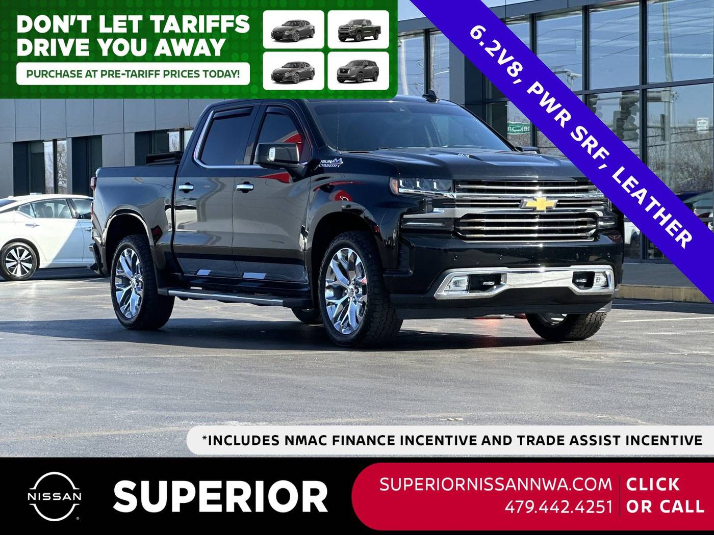 2020 Chevrolet Silverado 1500 High Country — Pickup Truck — 77,350 mi — Fayetteville, AR