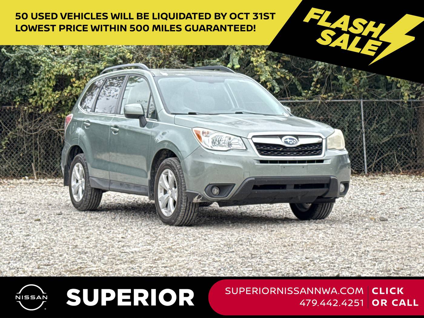 2016 Subaru Forester 2.5i Limited — SUV — 106,036 mi — Fayetteville, AR