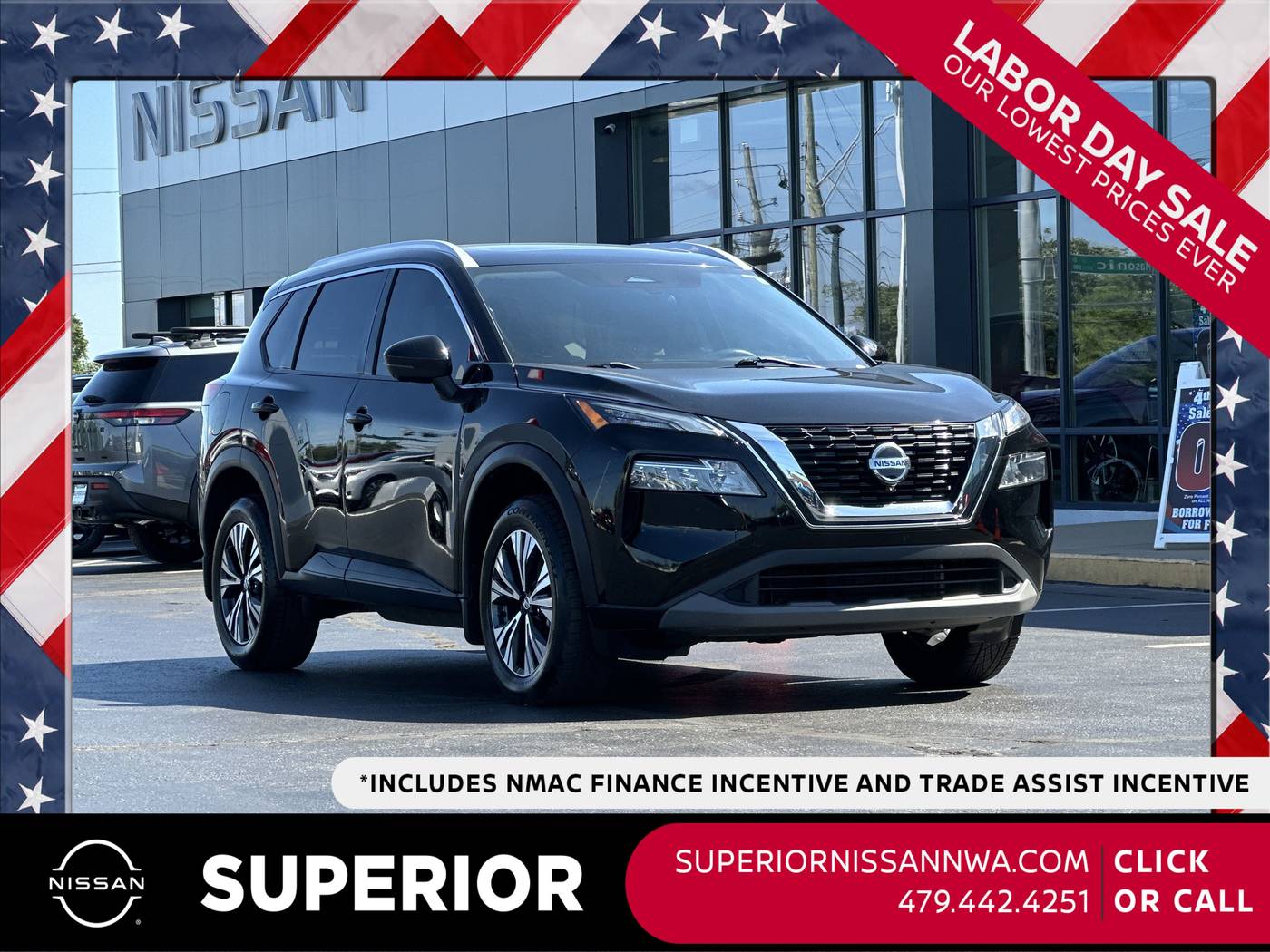 2021 Nissan Rogue SV — SUV — 65,294 mi — Fayetteville, AR