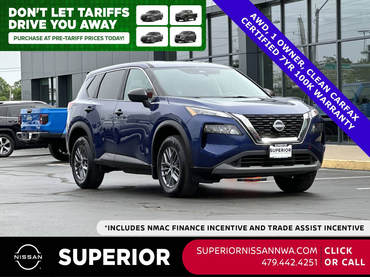2022 Nissan Rogue S — SUV — 23,050 mi — Fayetteville, AR