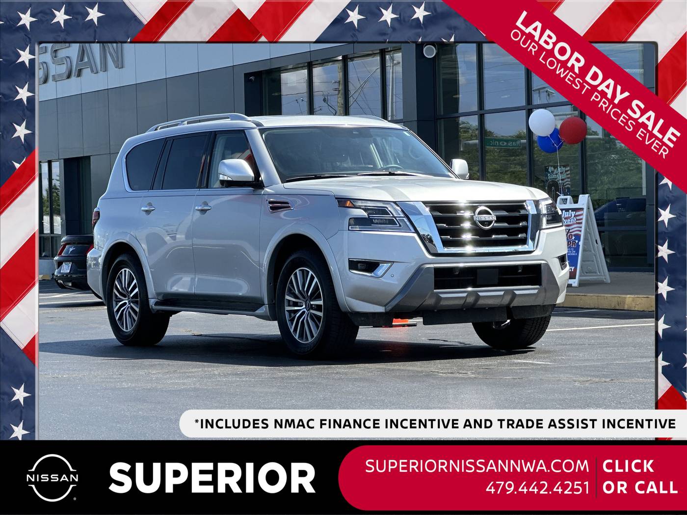 2024 Nissan Armada SL — SUV — 4,765 mi — Fayetteville, AR