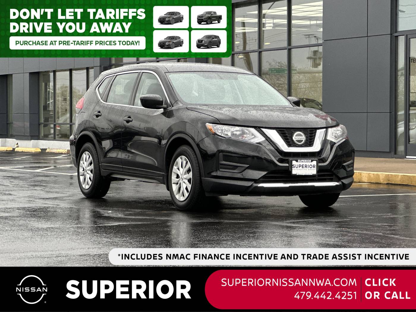 2018 Nissan Rogue S — SUV — 136,229 mi — Fayetteville, AR