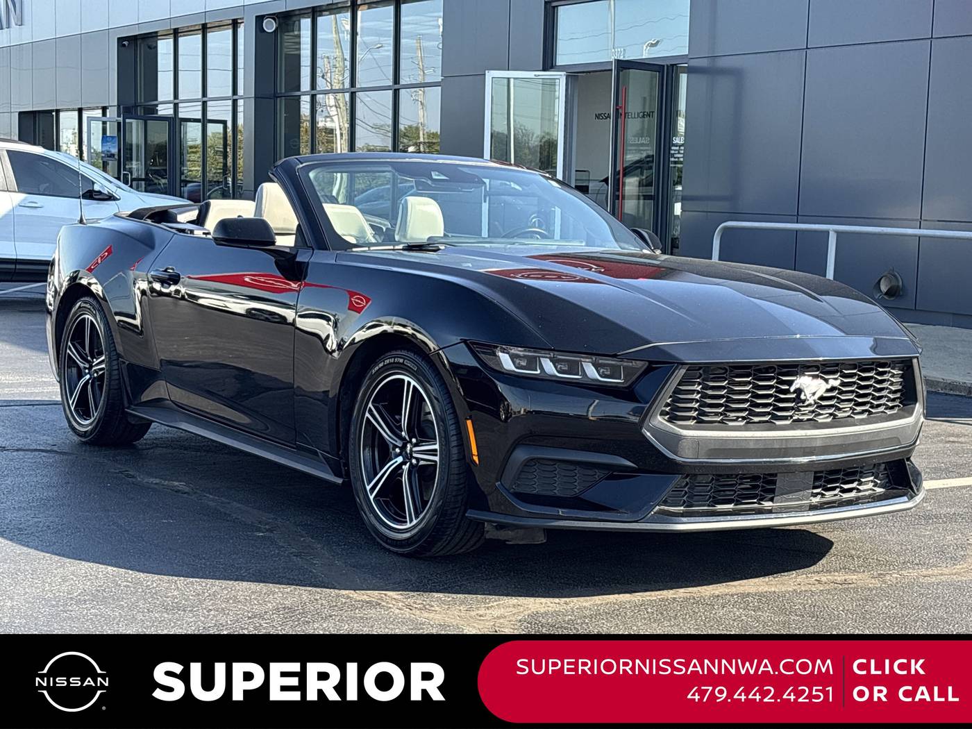 2024 Ford Mustang EcoBoost Premium — Convertible — 44,898 mi — Fayetteville, AR