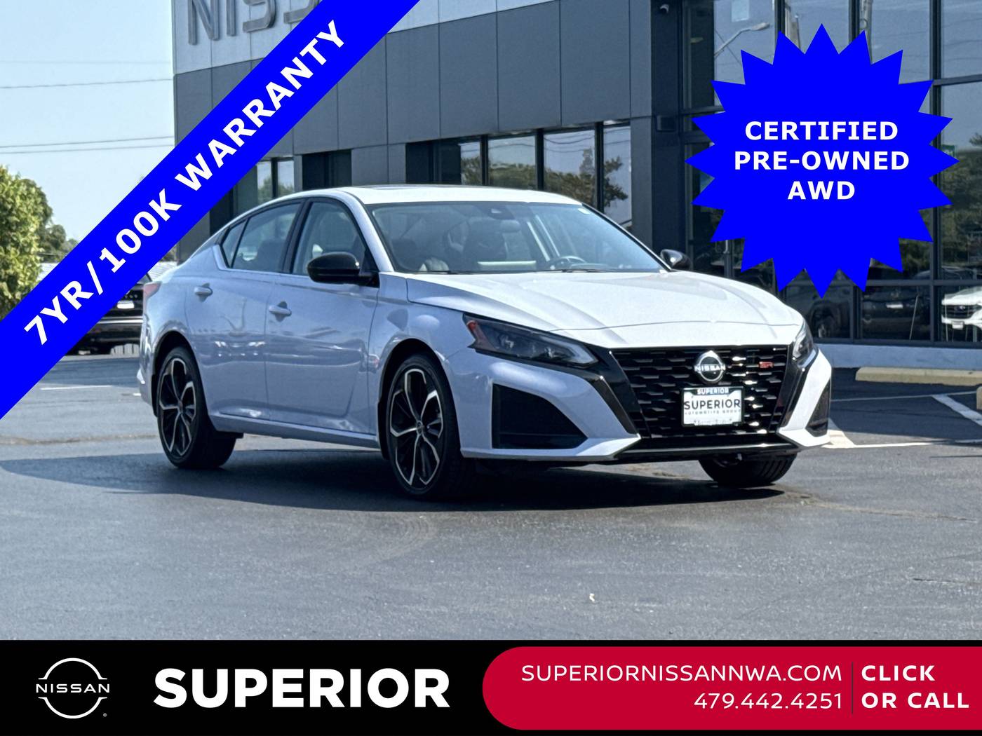 2023 Nissan Altima SR — Sedan — 28,627 mi — Fayetteville, AR
