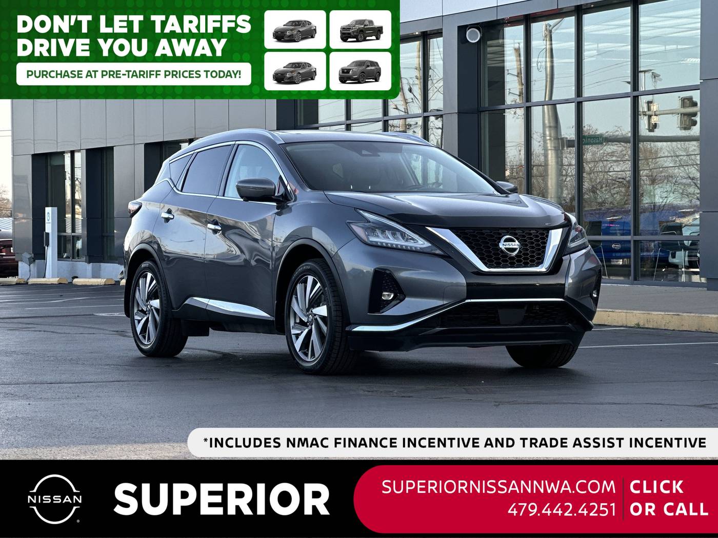 2019 Nissan Murano SL — SUV — 107,675 mi — Fayetteville, AR
