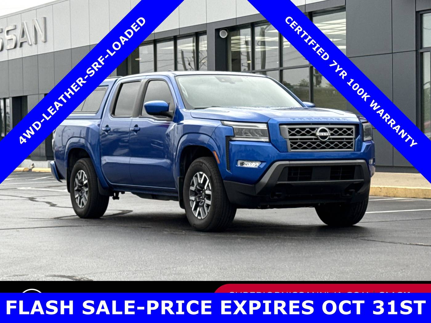 2024 Nissan Frontier SL — Pickup Truck — 30,132 mi — Fayetteville, AR