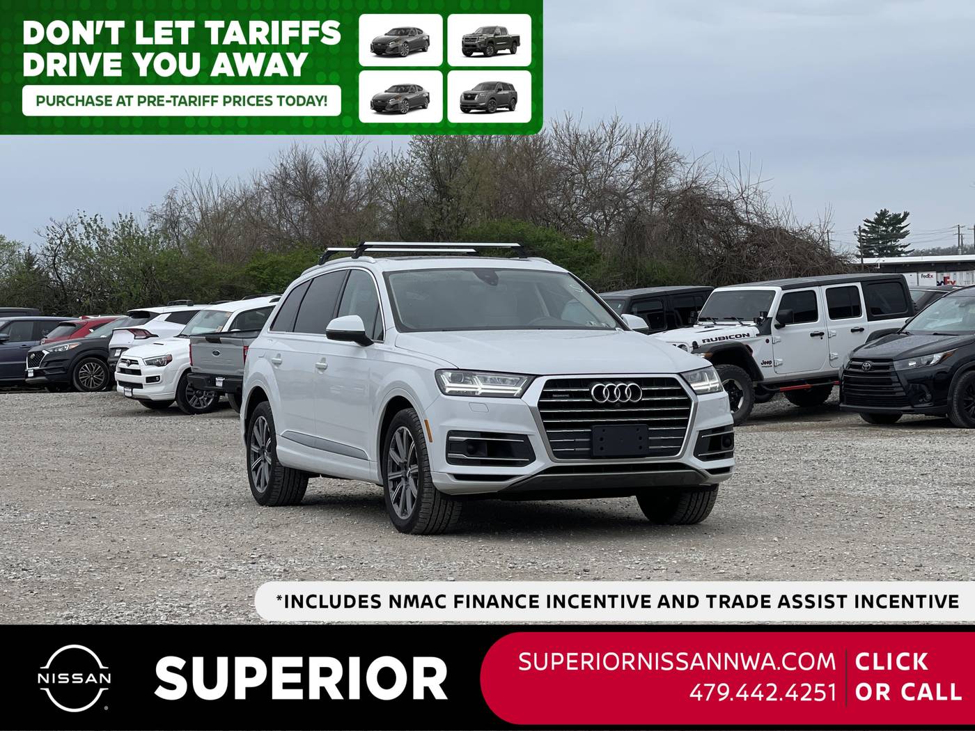 2018 Audi Q7 Premium Plus — SUV — 81,177 mi — Fayetteville, AR