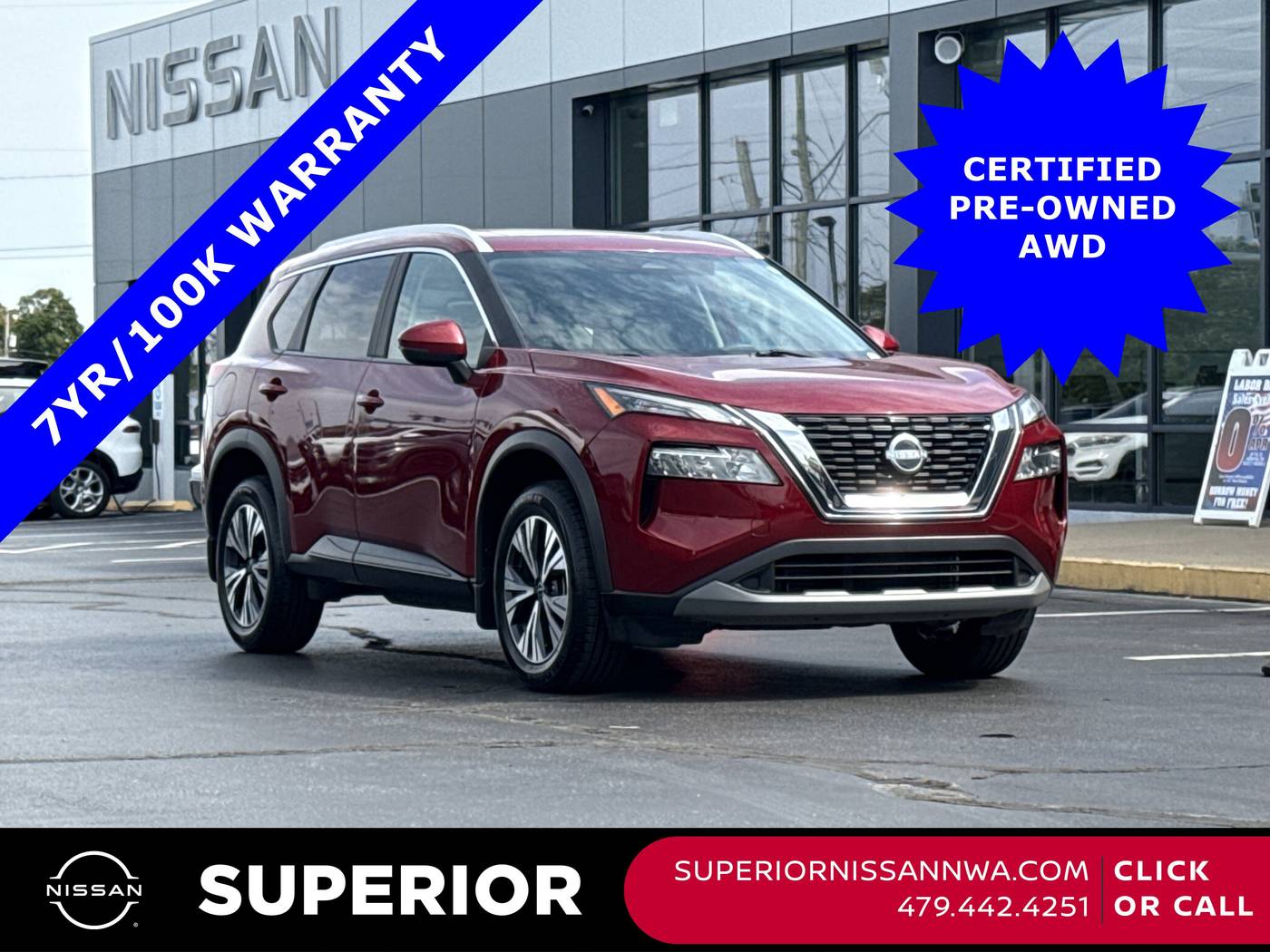 2023 Nissan Rogue SV — SUV — 31,527 mi — Fayetteville, AR