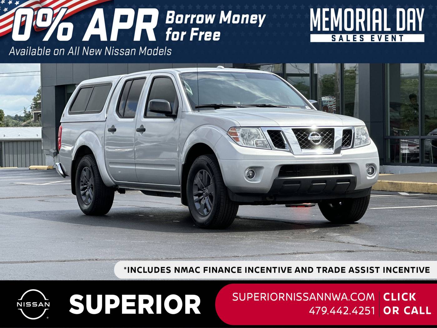 2018 Nissan Frontier SV V6 — Pickup Truck — 84,742 mi — Fayetteville, AR