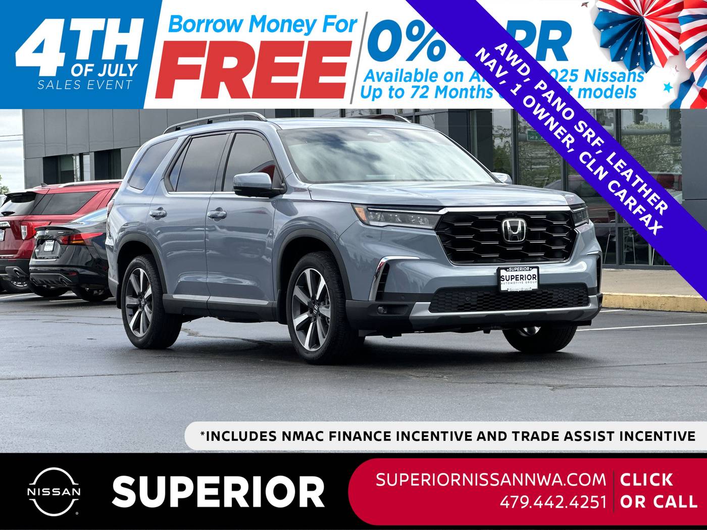 2025 Honda Pilot Elite — SUV — 8,061 mi — Fayetteville, AR