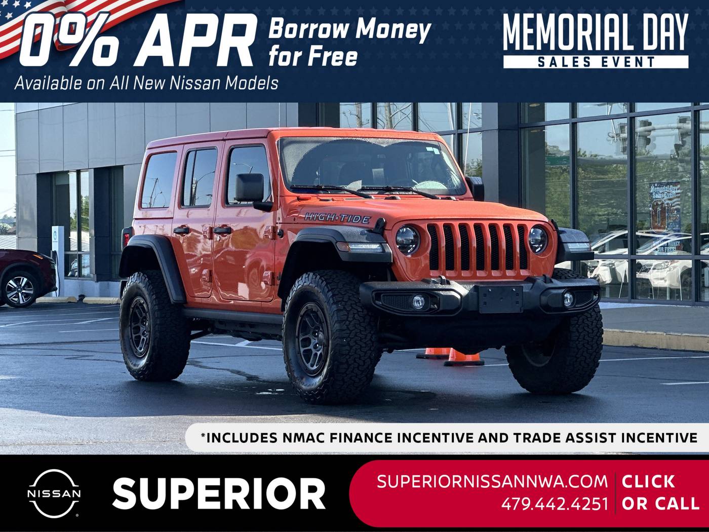 2023 Jeep Wrangler High Tide — SUV — 14,926 mi — Fayetteville, AR