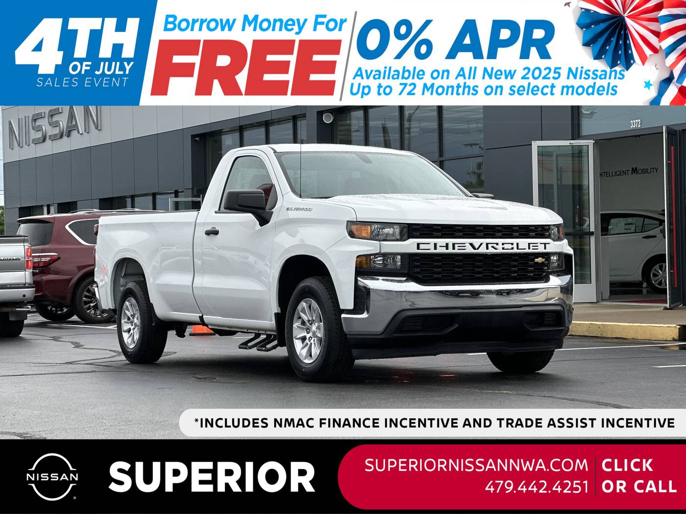 2020 Chevrolet Silverado 1500 WT — Pickup Truck — 40,938 mi — Fayetteville, AR