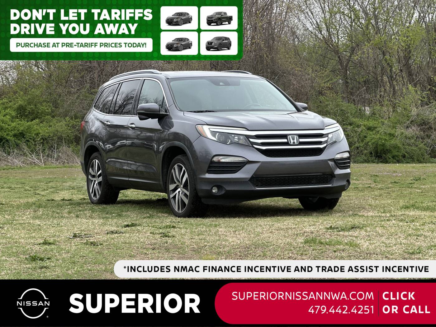2017 Honda Pilot Touring — SUV — 140,258 mi — Fayetteville, AR