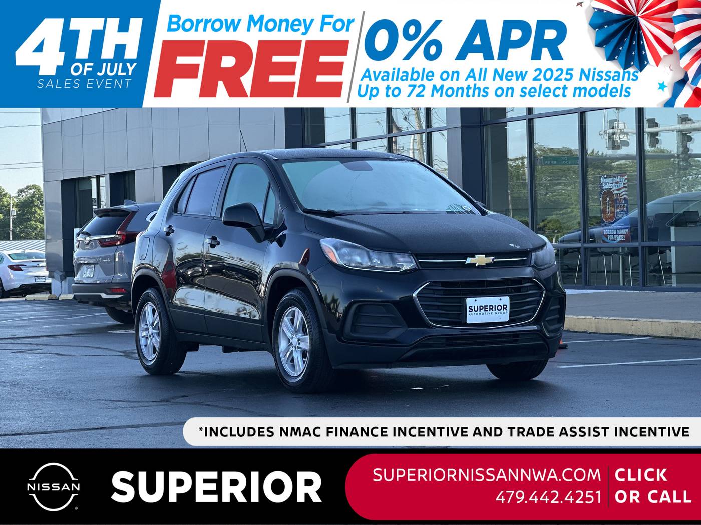 2020 Chevrolet Trax LS — SUV — 102,714 mi — Fayetteville, AR