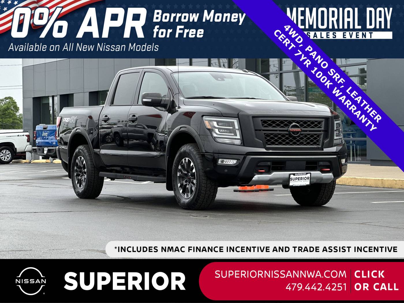 2021 Nissan Titan PRO-4X — Pickup Truck — 38,911 mi — Fayetteville, AR