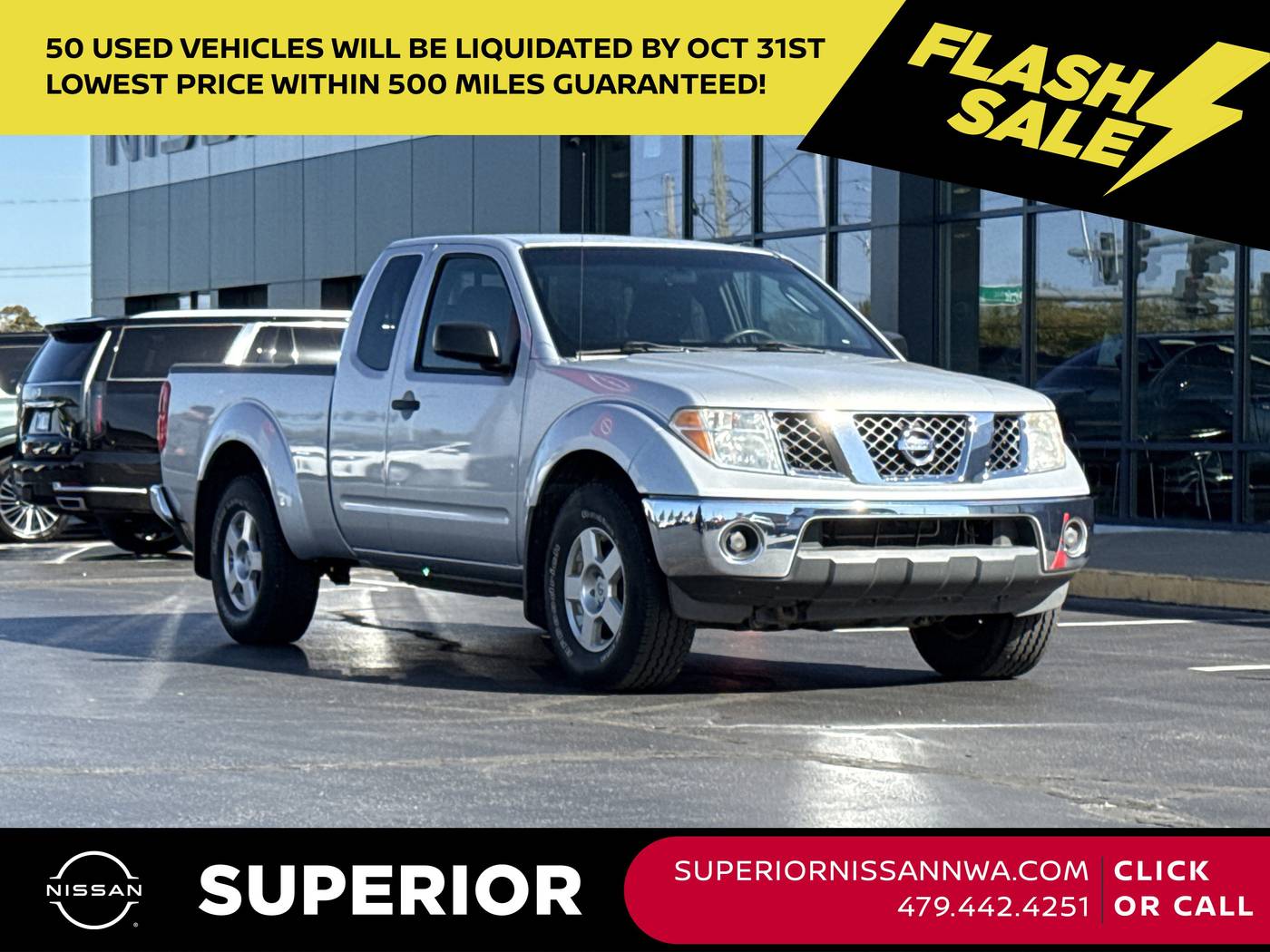 2008 Nissan Frontier SE — Pickup Truck — 73,889 mi — Fayetteville, AR
