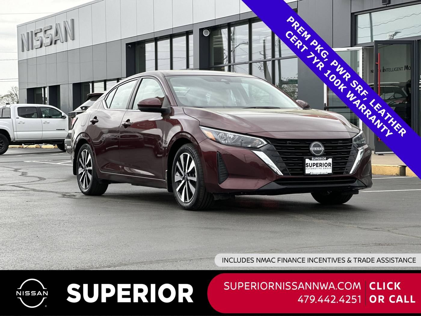 2024 Nissan Sentra SV — Sedan — 44,676 mi — Fayetteville, AR