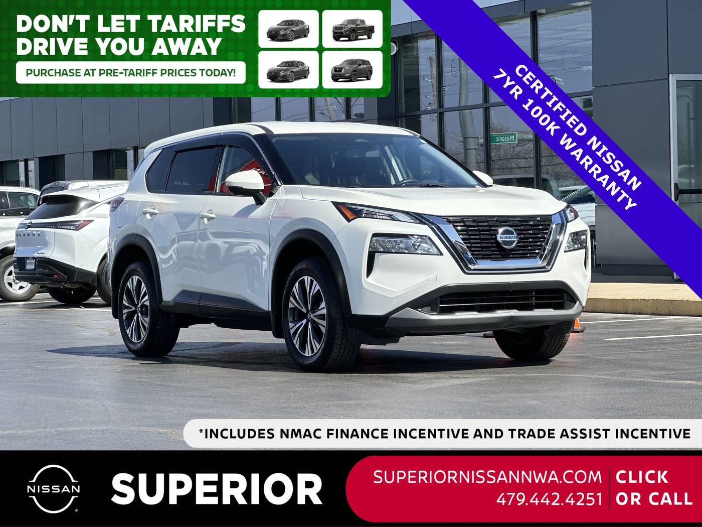 2021 Nissan Rogue SV — SUV — 44,060 mi — Fayetteville, AR
