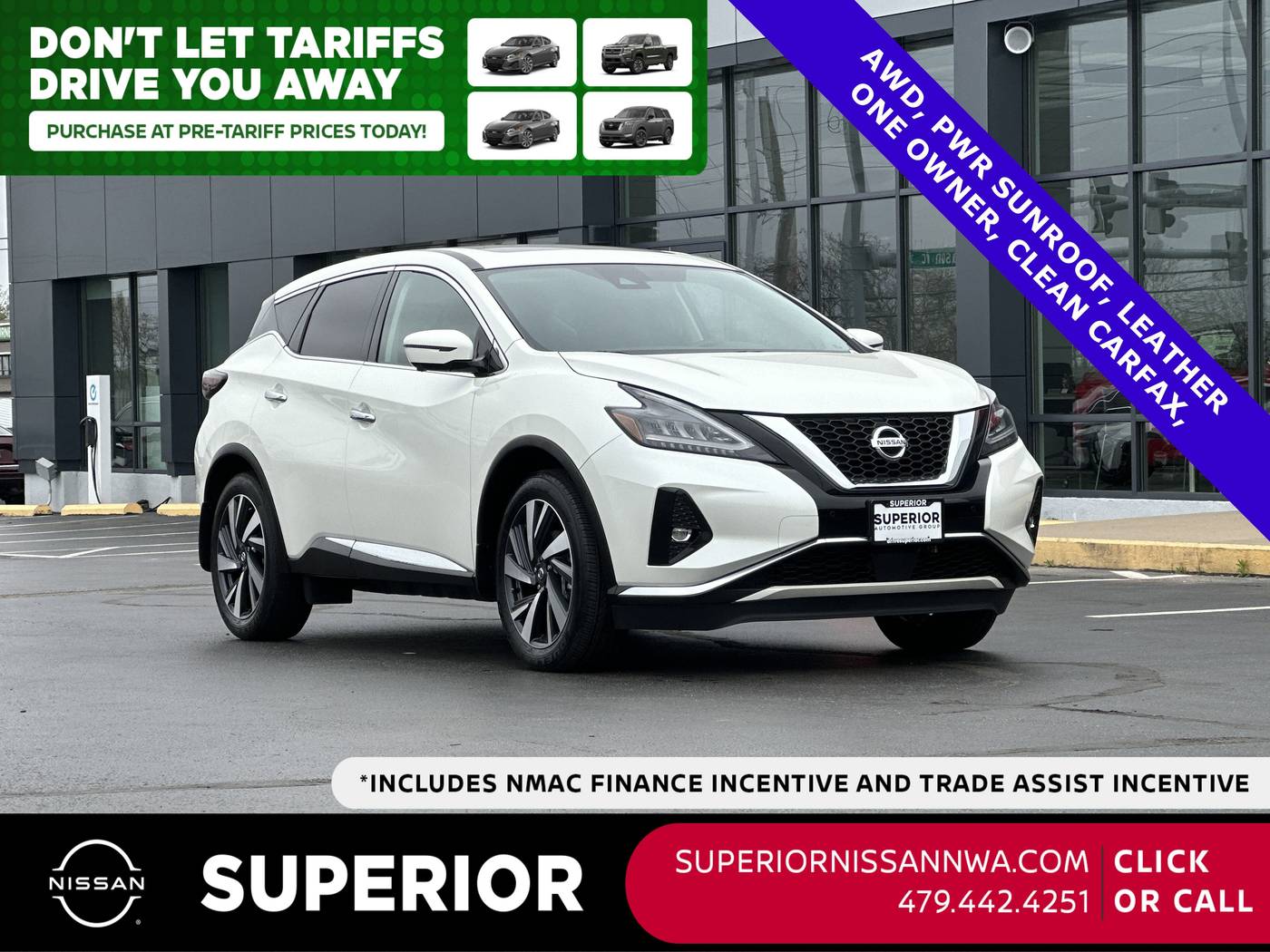 2022 Nissan Murano SL — SUV — 15,040 mi — Fayetteville, AR