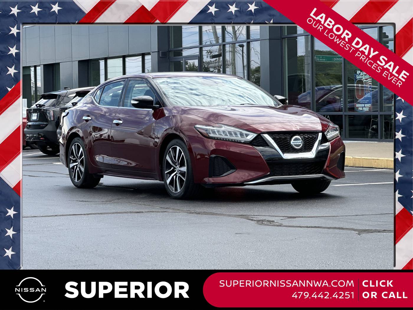 2021 Nissan Maxima SV — Sedan — 76,724 mi — Fayetteville, AR