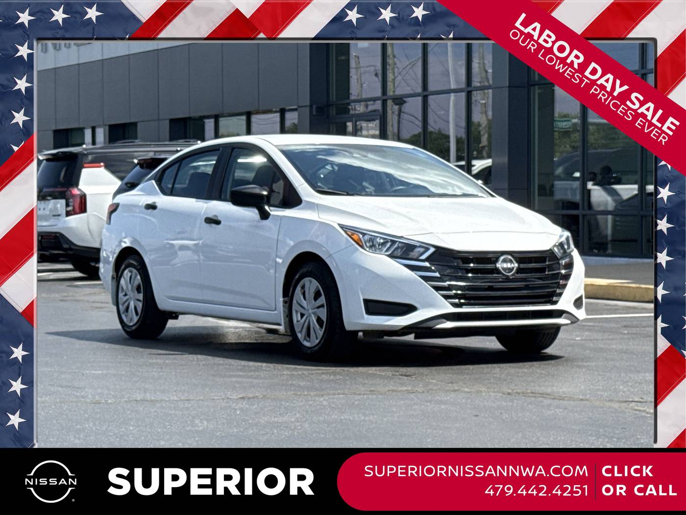 2023 Nissan Versa S — Sedan — 117,619 mi — Fayetteville, AR