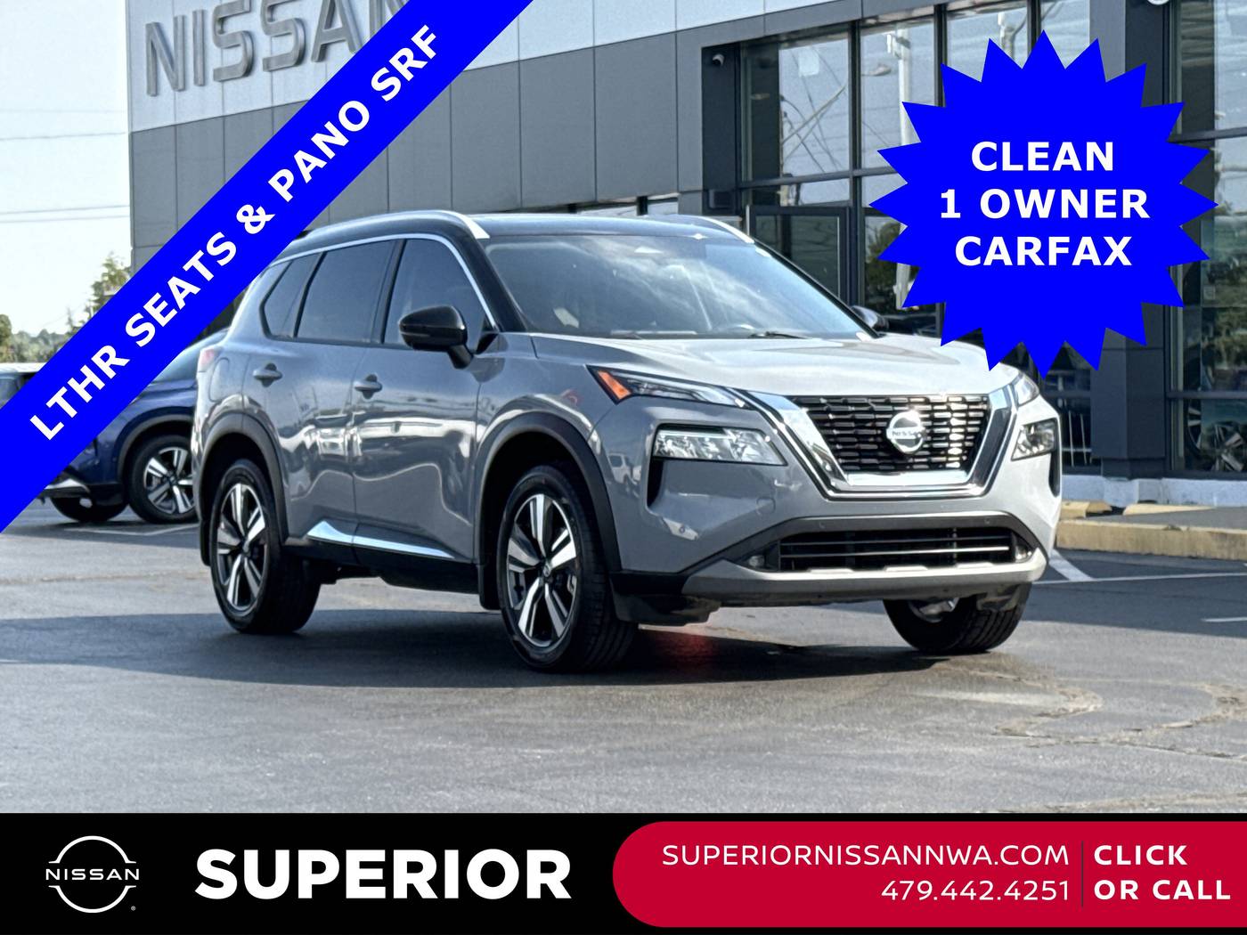 2021 Nissan Rogue SL — SUV — 58,654 mi — Fayetteville, AR
