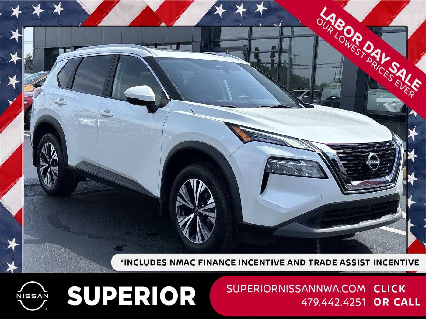 2023 Nissan Rogue SV — SUV — 24,222 mi — Fayetteville, AR