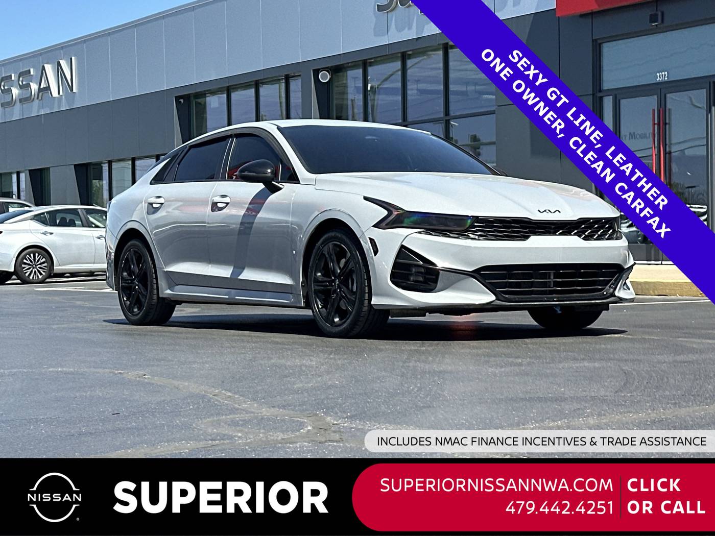 2022 Kia K5 GT-Line — Sedan — 76,266 mi — Fayetteville, AR