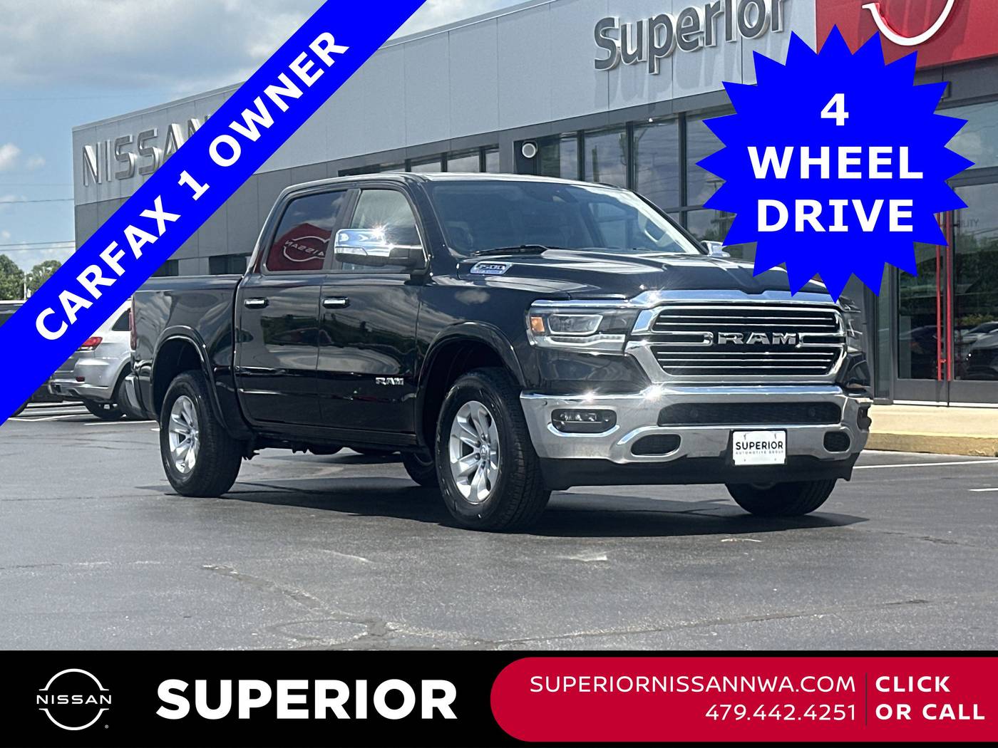 2021 Ram 1500 Laramie — Pickup Truck — 37,001 mi — Fayetteville, AR