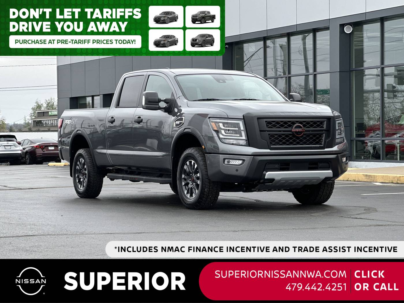 2023 Nissan Titan XD PRO-4X — Pickup Truck — 10,572 mi — Fayetteville, AR