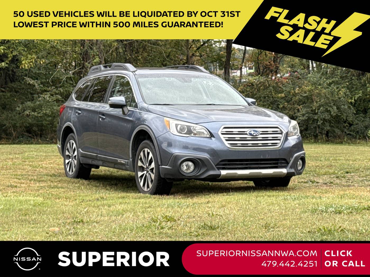 2017 Subaru Outback 3.6R Limited — SUV — 84,252 mi — Fayetteville, AR