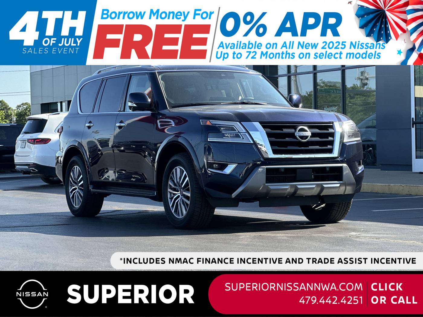 2024 Nissan Armada SL — SUV — 4,674 mi — Fayetteville, AR