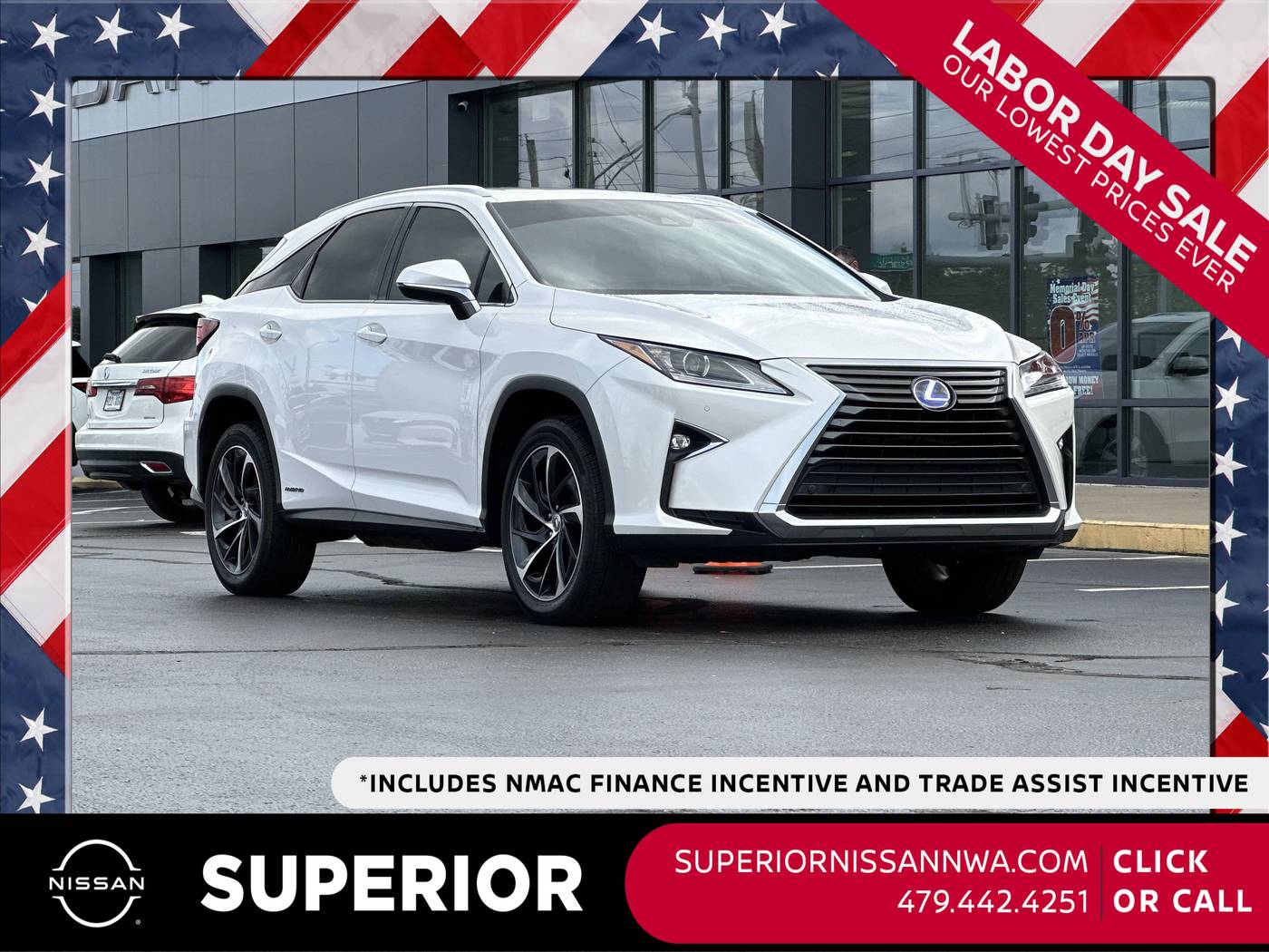 2016 Lexus RX RX 450h — SUV — 139,048 mi — Fayetteville, AR