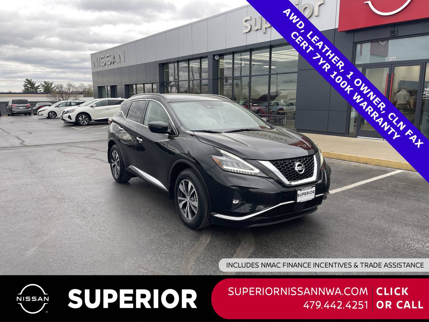 2022 Nissan Murano SV — SUV — 35,434 mi — Fayetteville, AR