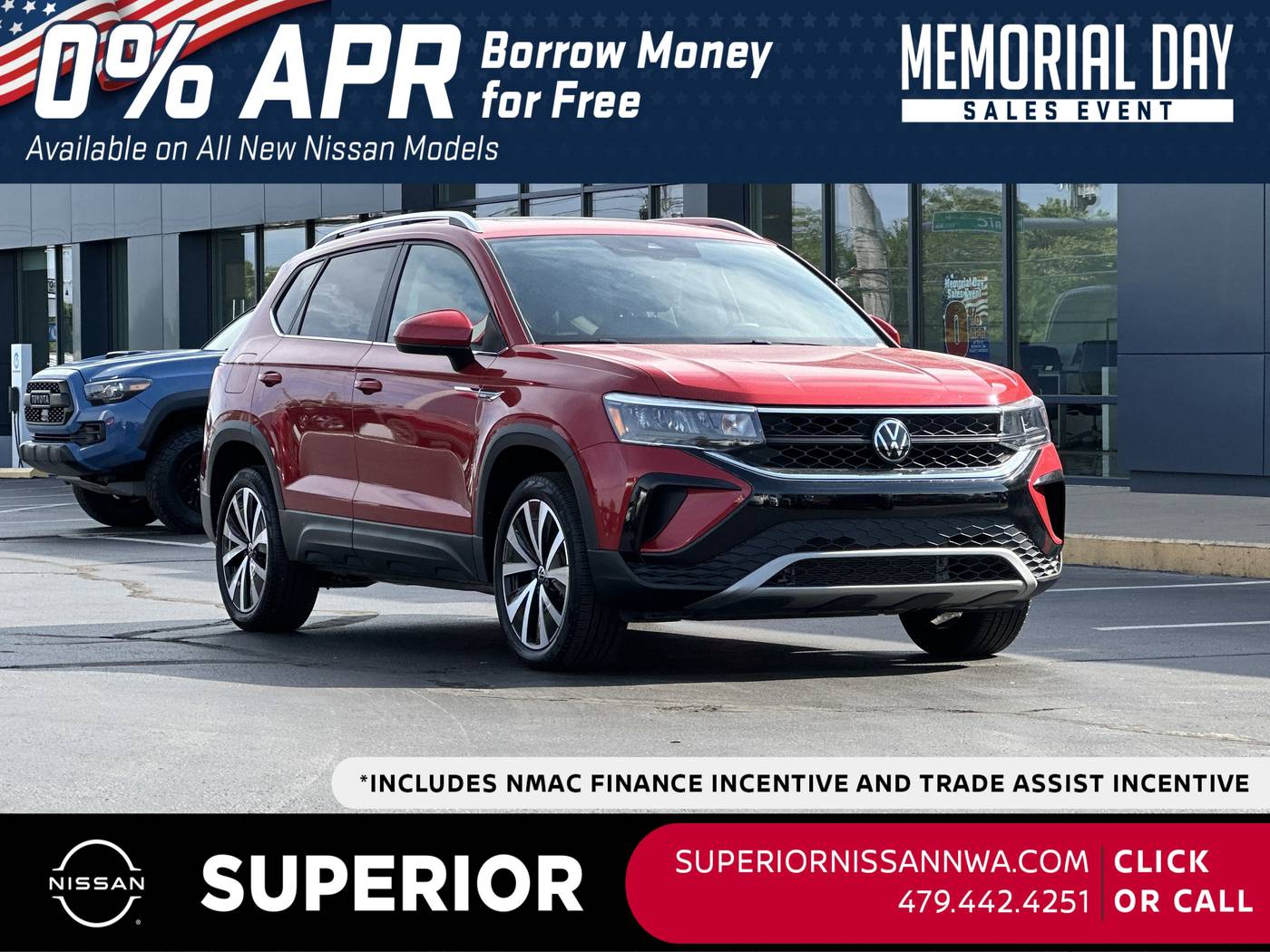 2024 Volkswagen Taos SE — SUV — 14,466 mi — Fayetteville, AR