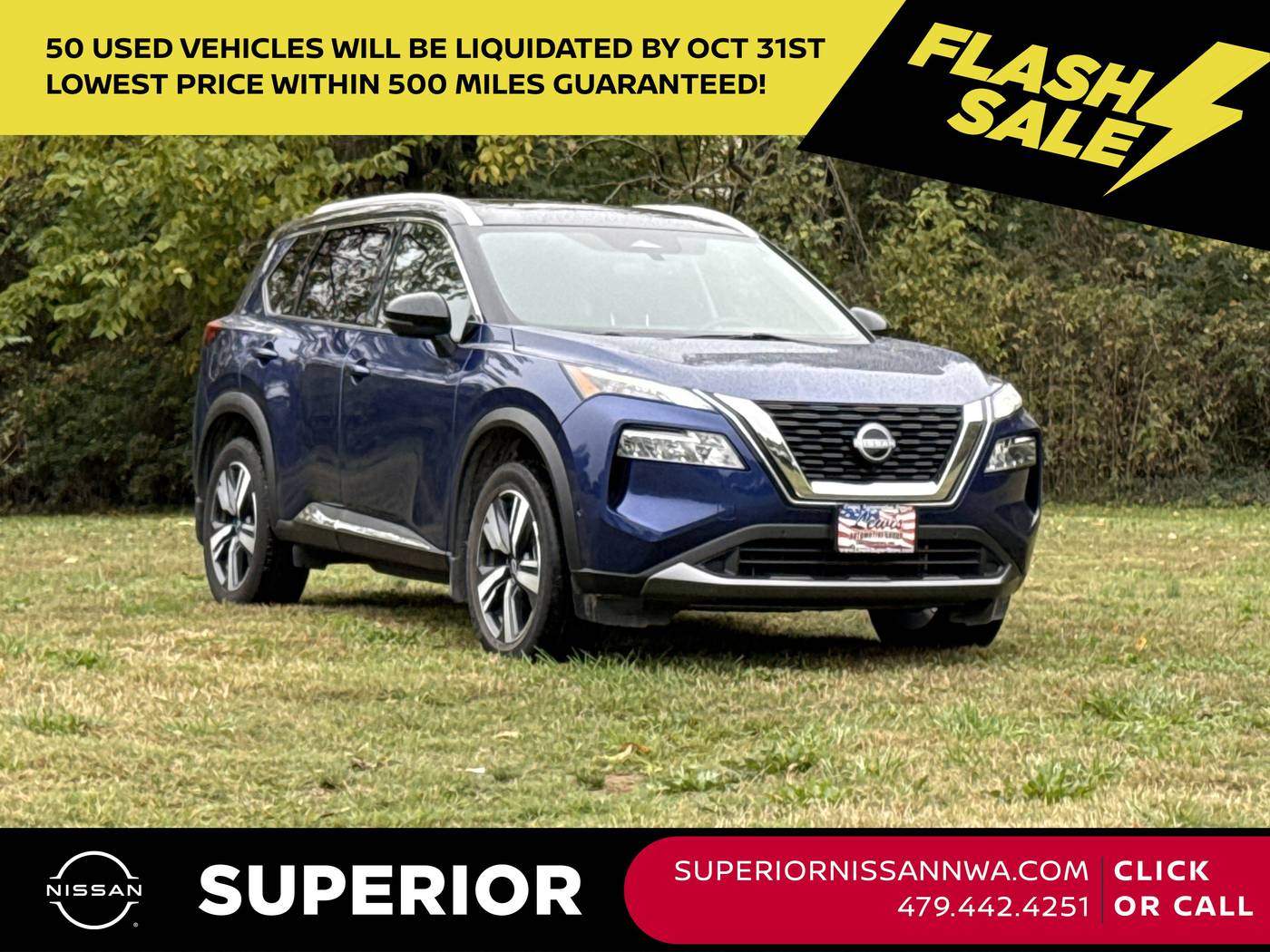 2023 Nissan Rogue SL — SUV — 18,899 mi — Fayetteville, AR