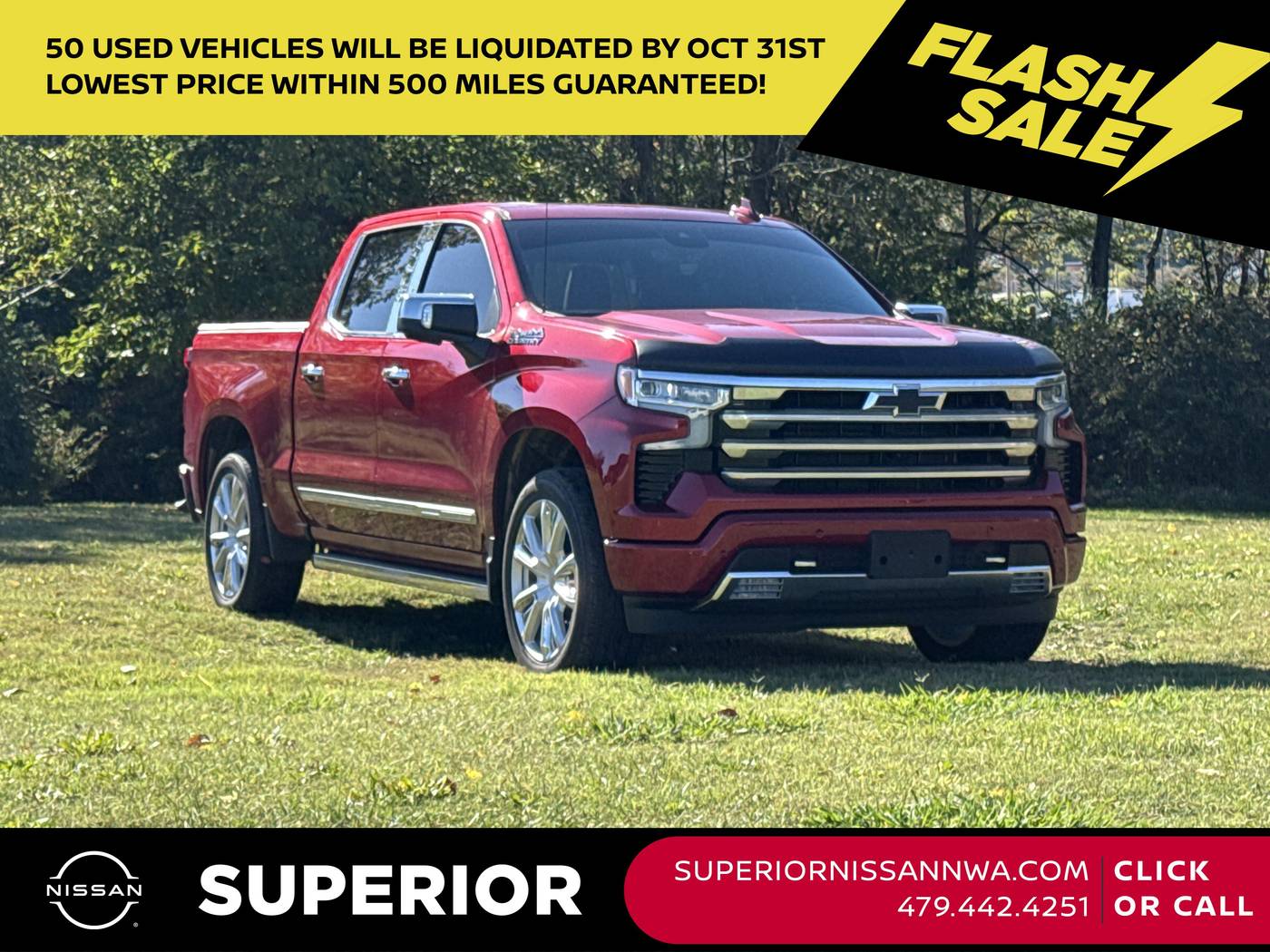 2025 Chevrolet Silverado 1500 High Country — Pickup Truck — 9,588 mi — Fayetteville, AR