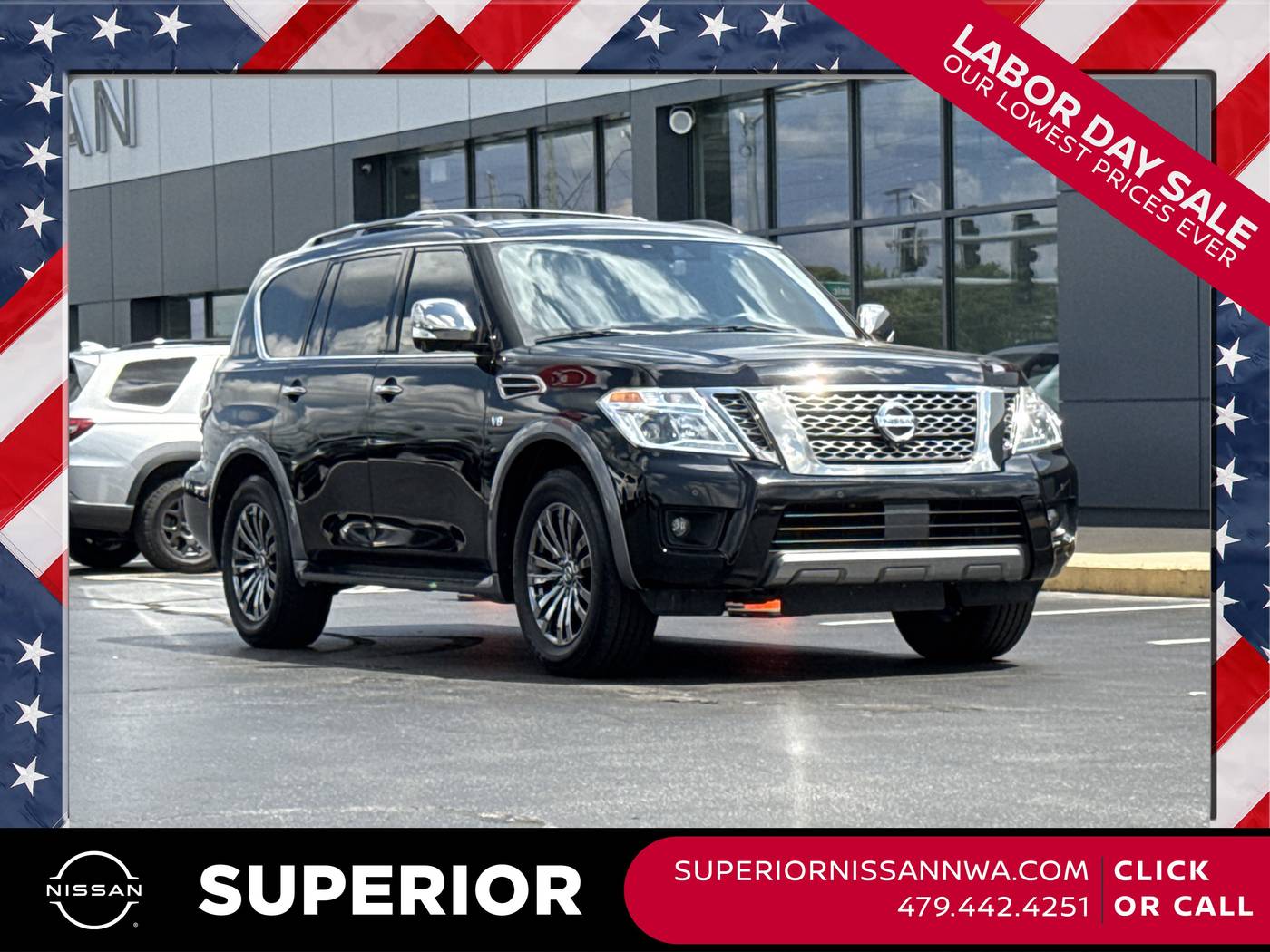 2018 Nissan Armada Platinum — SUV — 69,971 mi — Fayetteville, AR